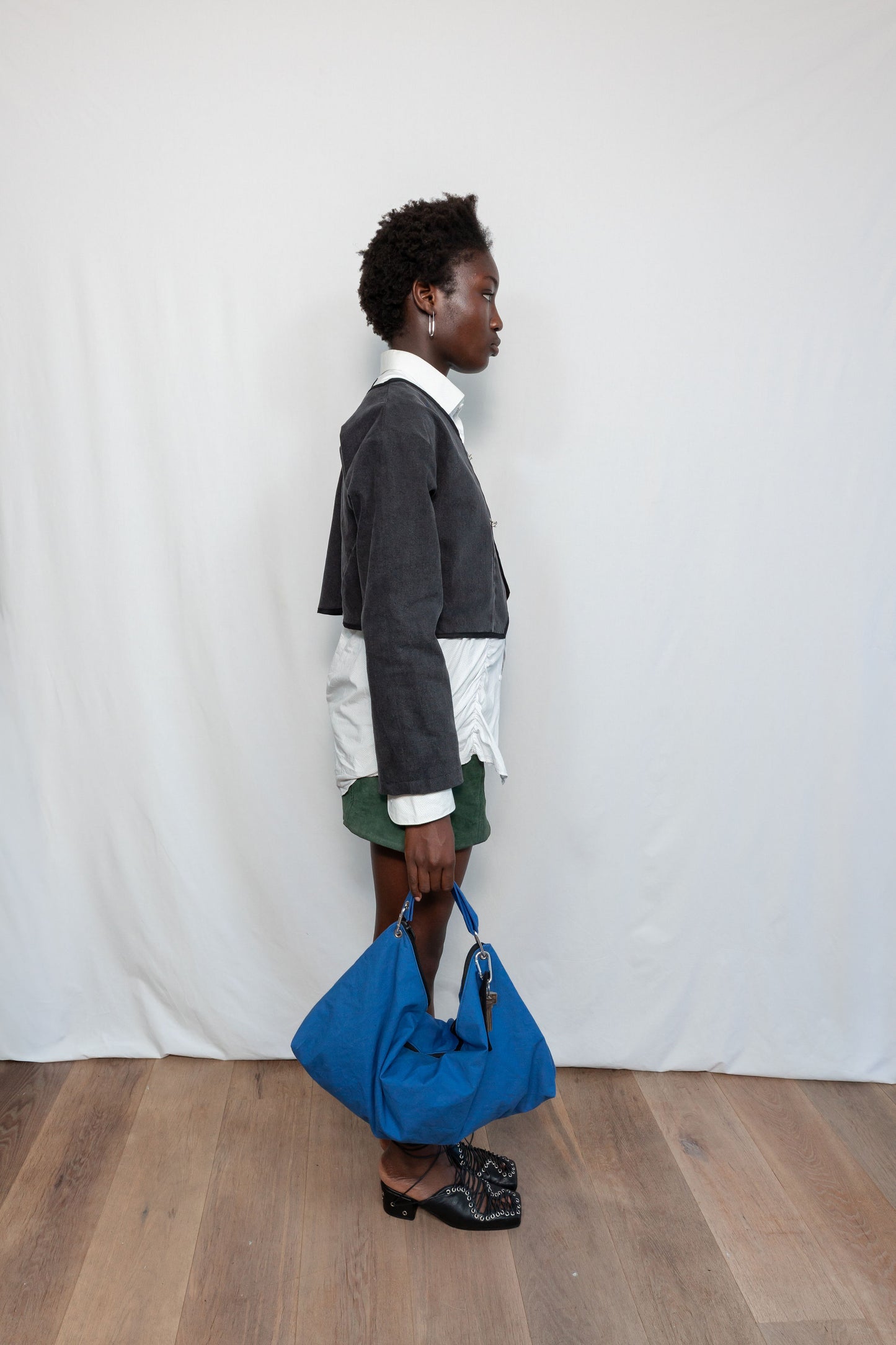 Pins Jacket Black Denim