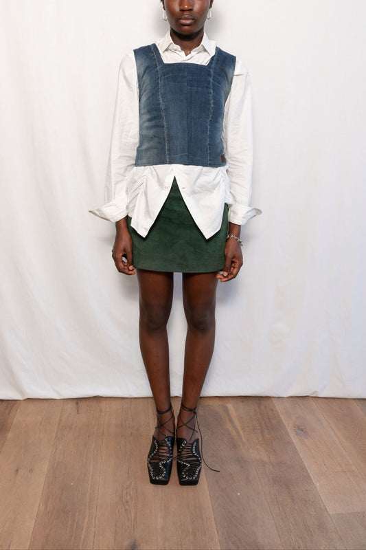 Allium Denim Top