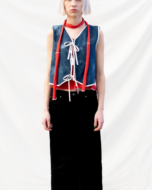 Lakey Denim Vest