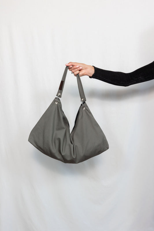 Dumpling Bag Grey