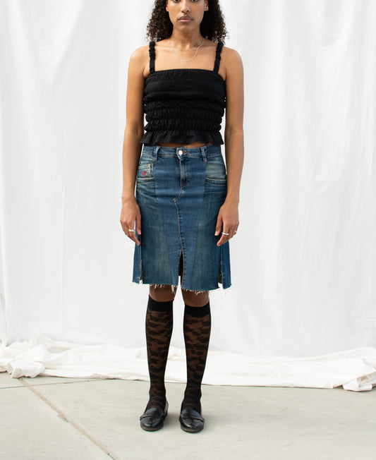 Malia Shirring Boobtube