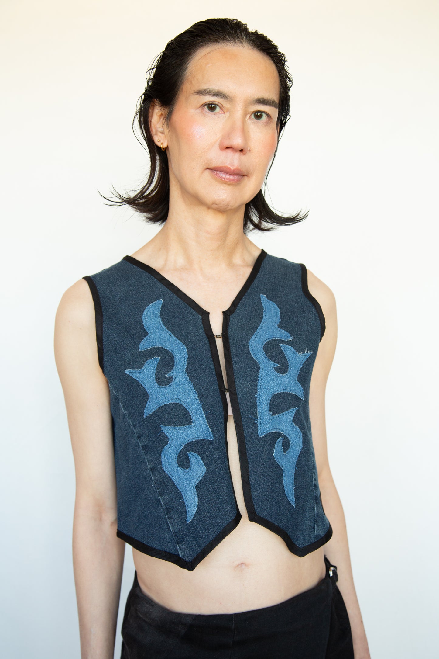 Cassidy Vest Blue