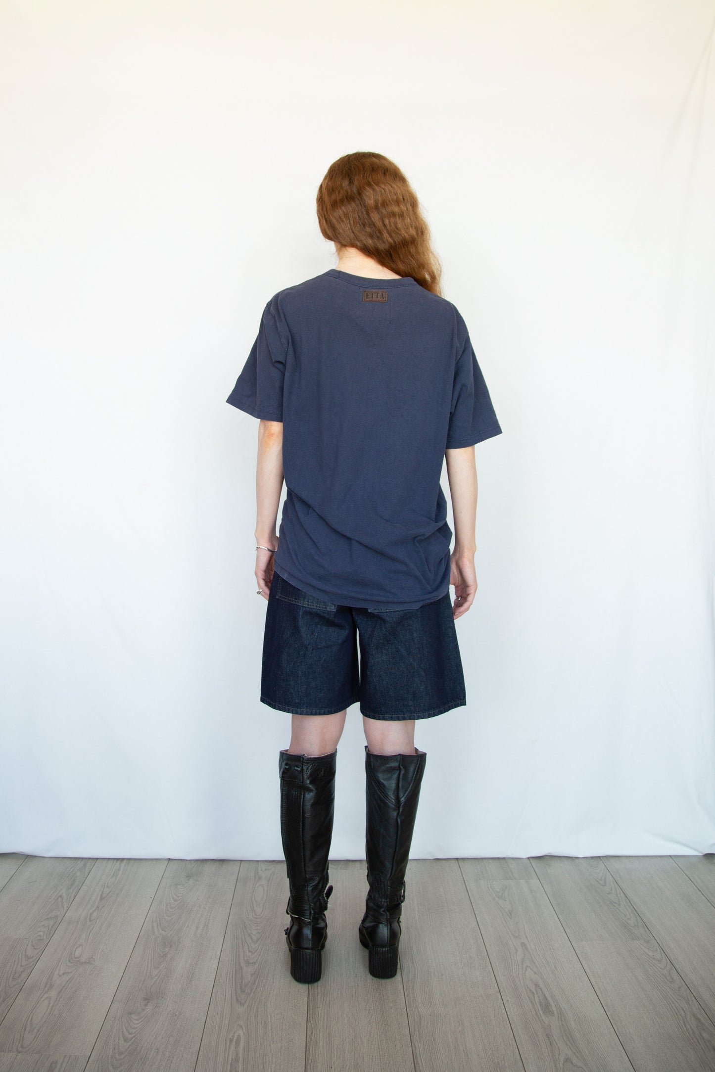 Wave Tshirt Navy