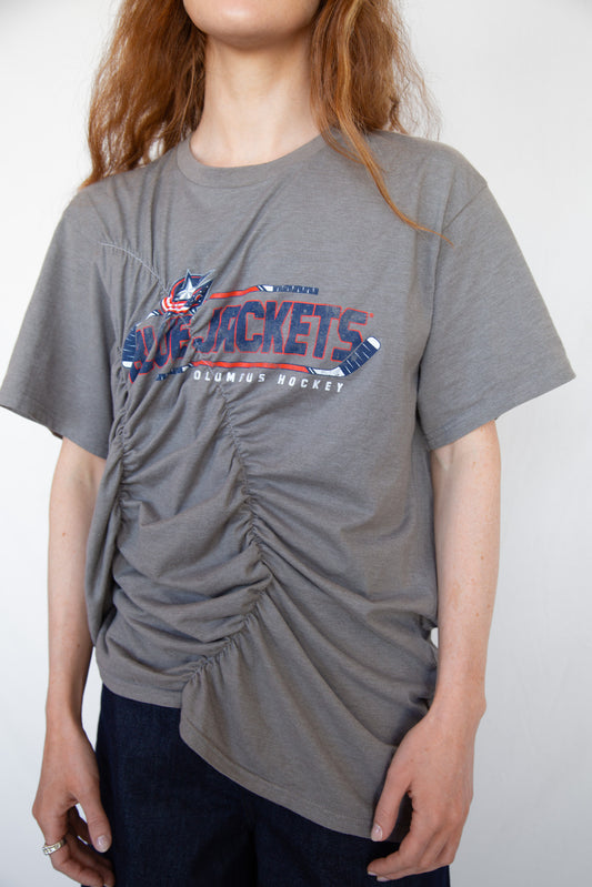Graphic Wave Tshirt Grey