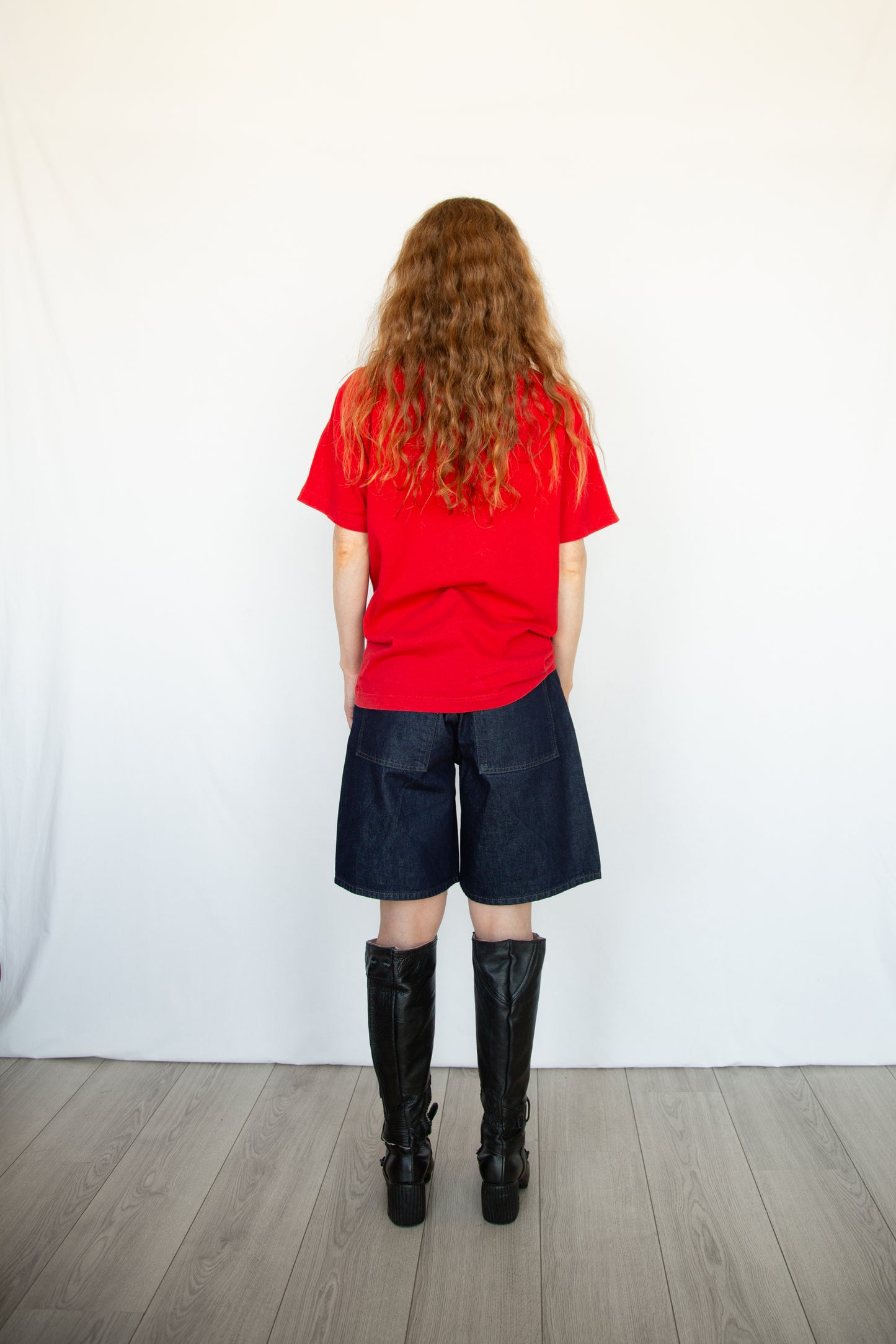 Graphic Wave Tshirt Red 2