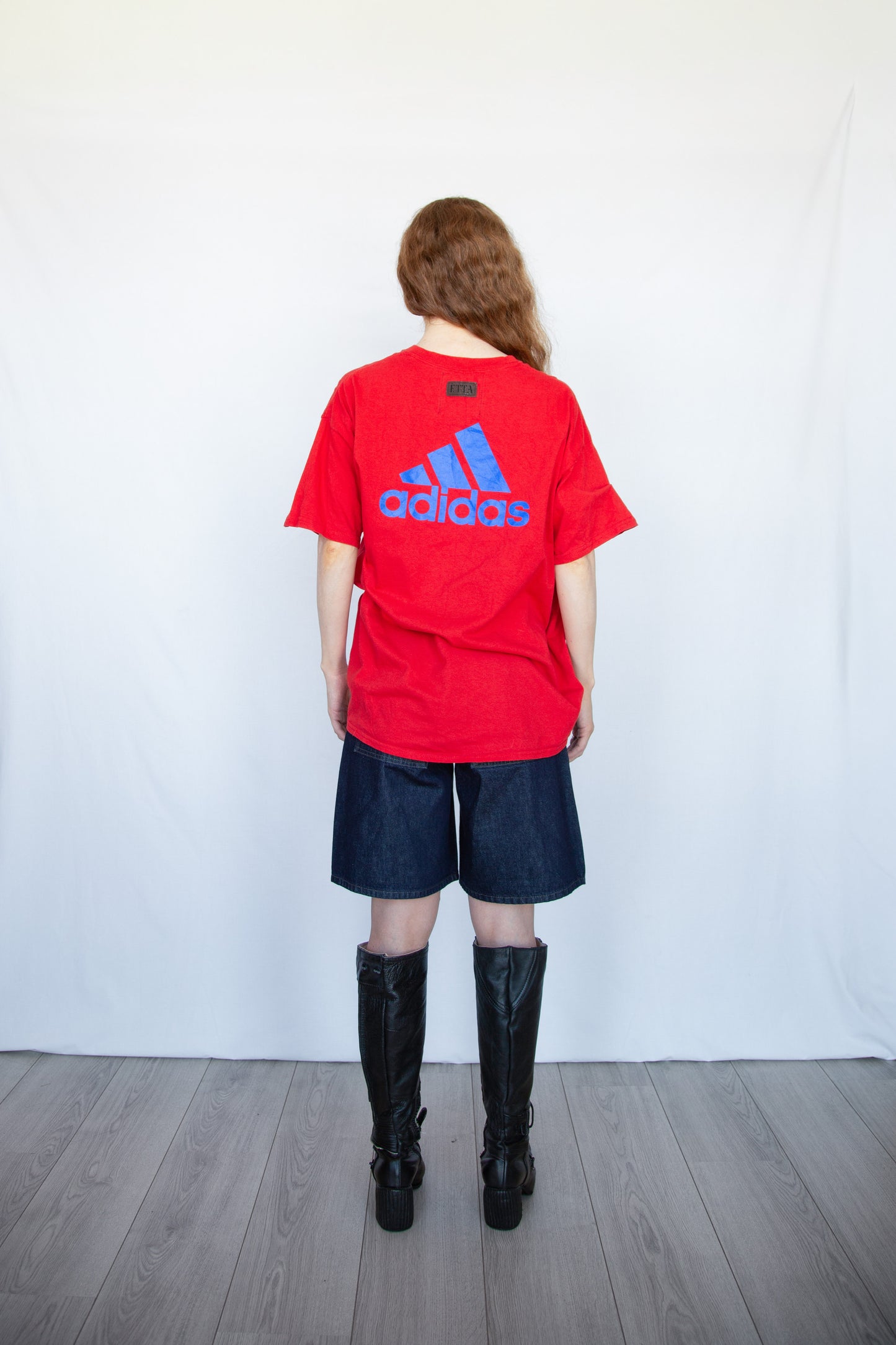 Graphic Wave Tshirt Red 1