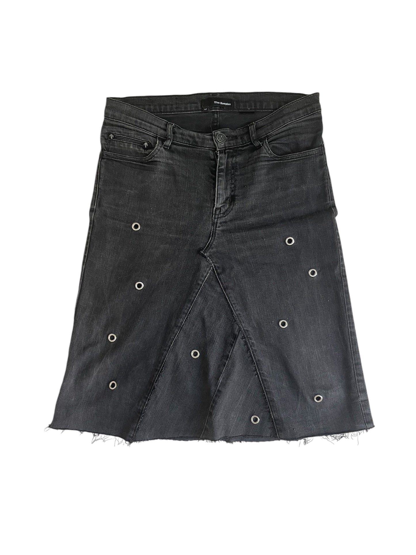 Nina Eyelet Midi Skirt