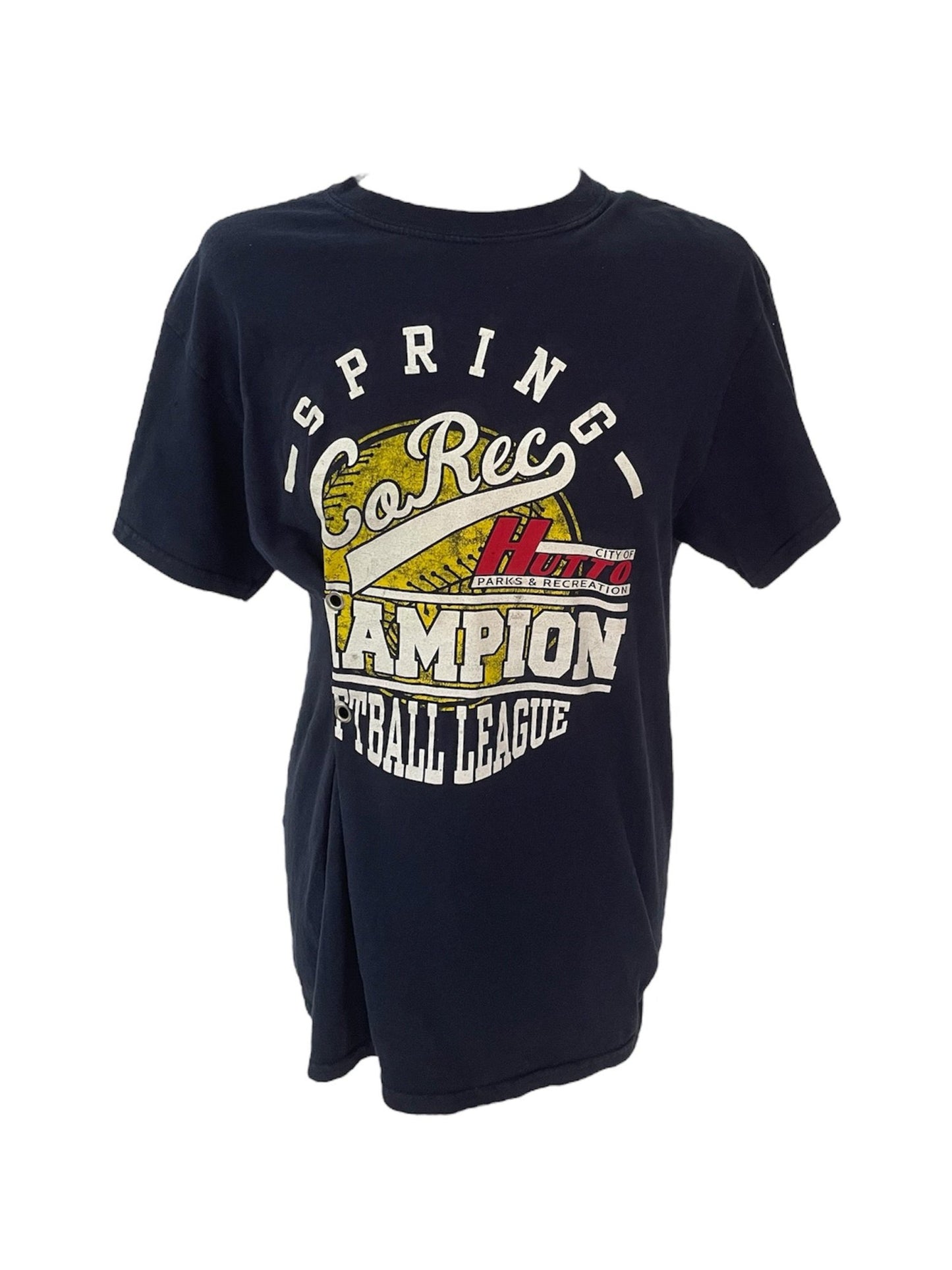 Bonnie Eyelet Tee Blue