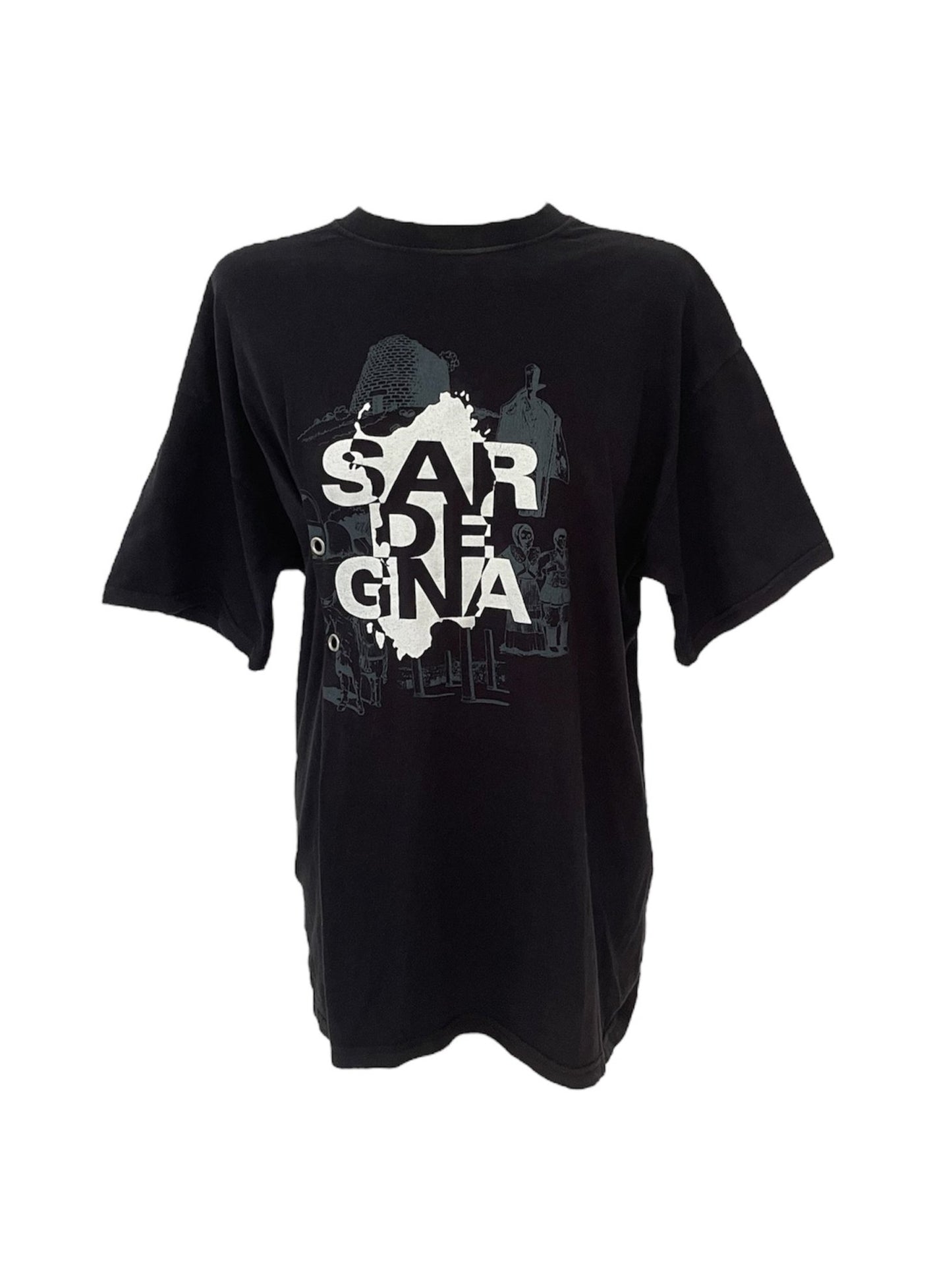 Bonnie Eyelet Tee Black