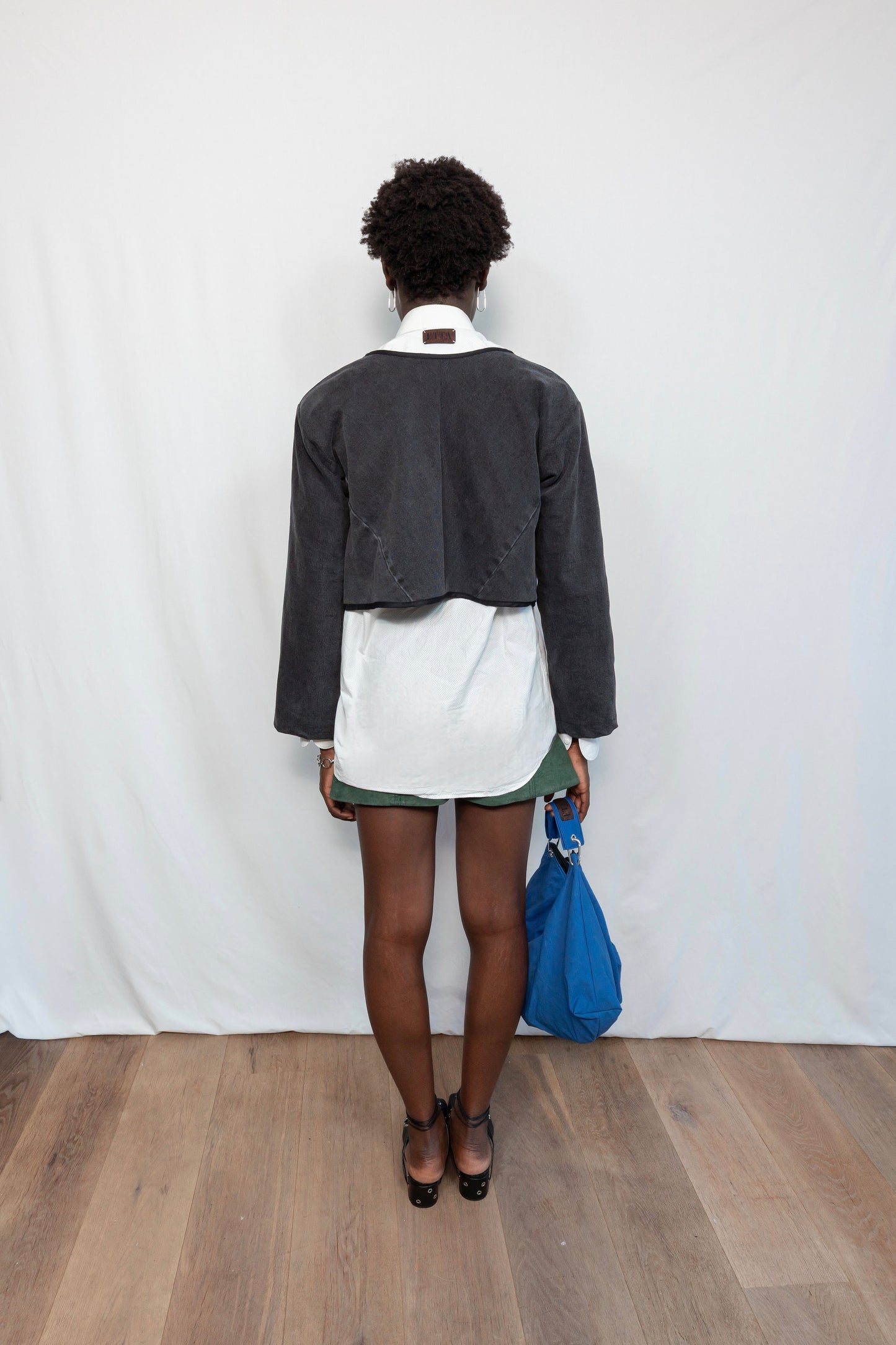 Pins Jacket Black Denim