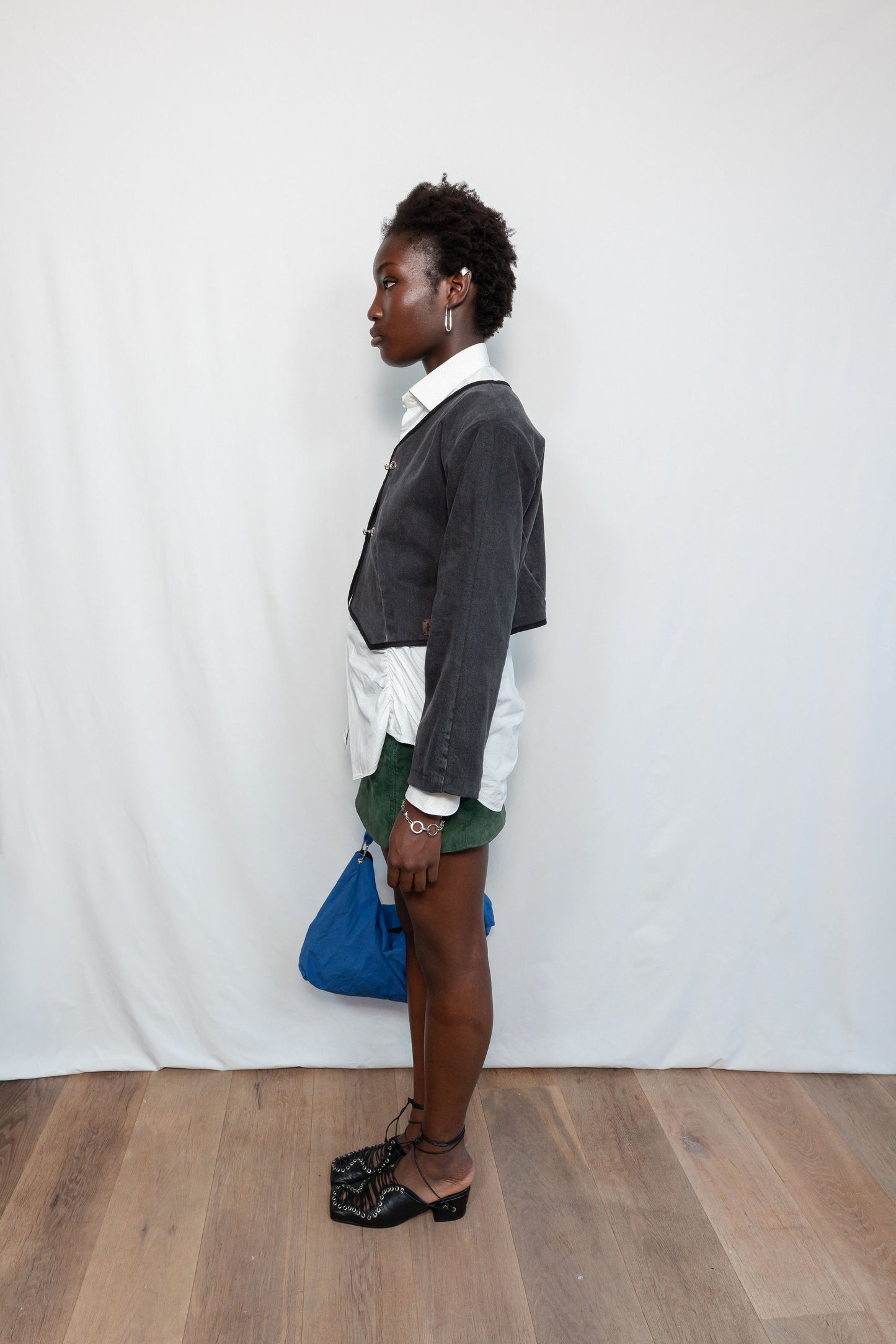 Pins Jacket Black Denim