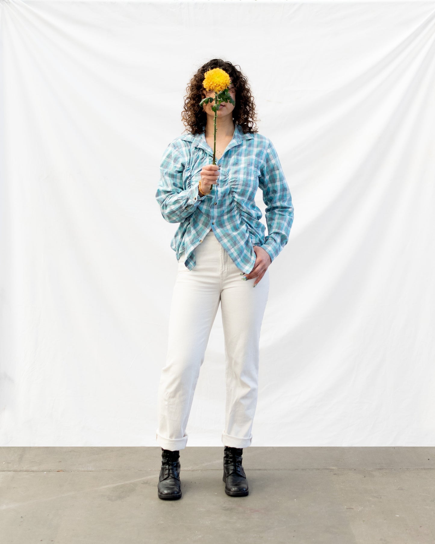 Brassica Checked Shirt E