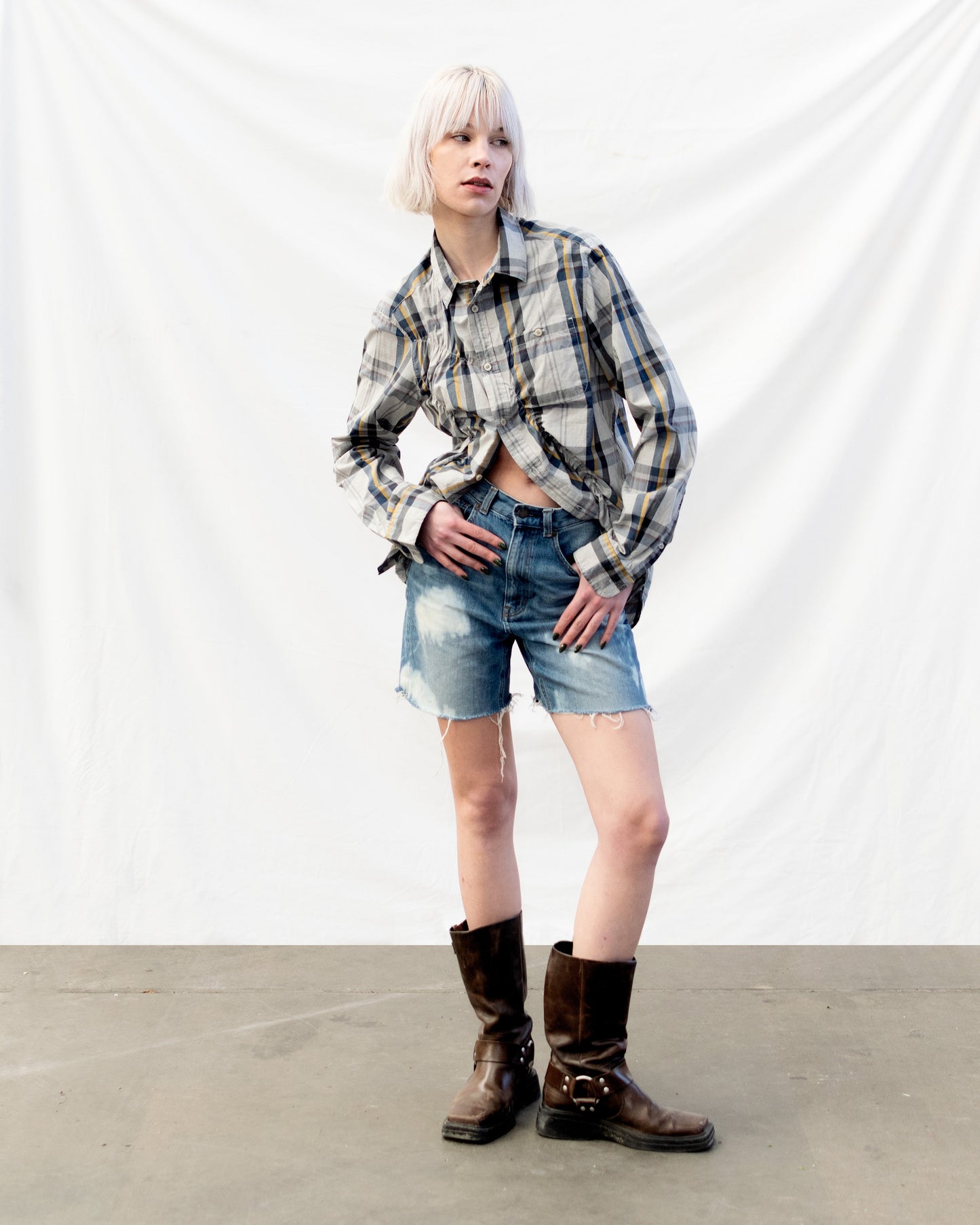 Brassica Checked Shirt F